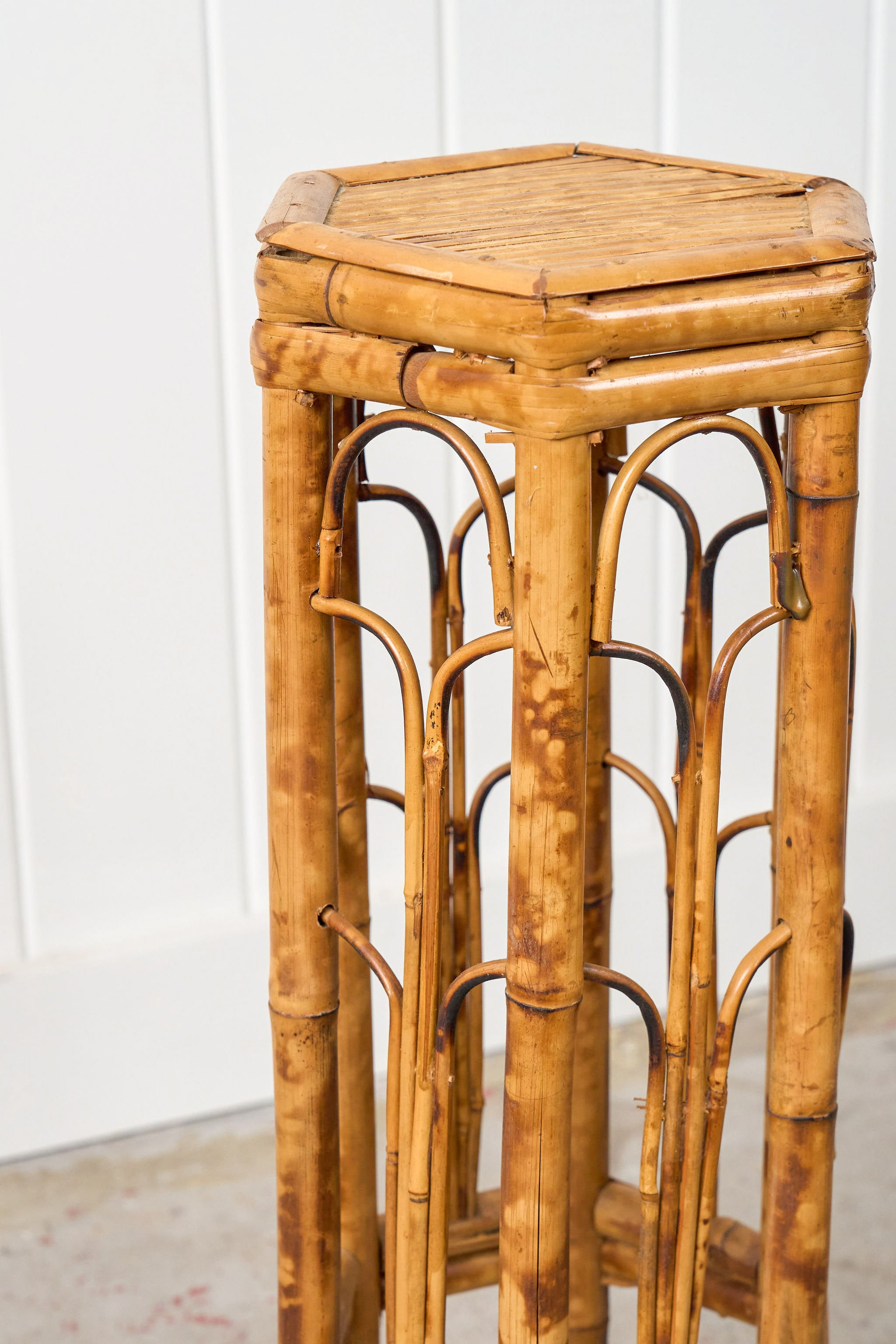 Burnt Bamboo Stand