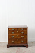 Load image into Gallery viewer, Early Georgian Two Over Three Mahogany Chest Of Drawers/Bedside

