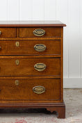 Load image into Gallery viewer, Early Georgian Two Over Three Mahogany Chest Of Drawers/Bedside
