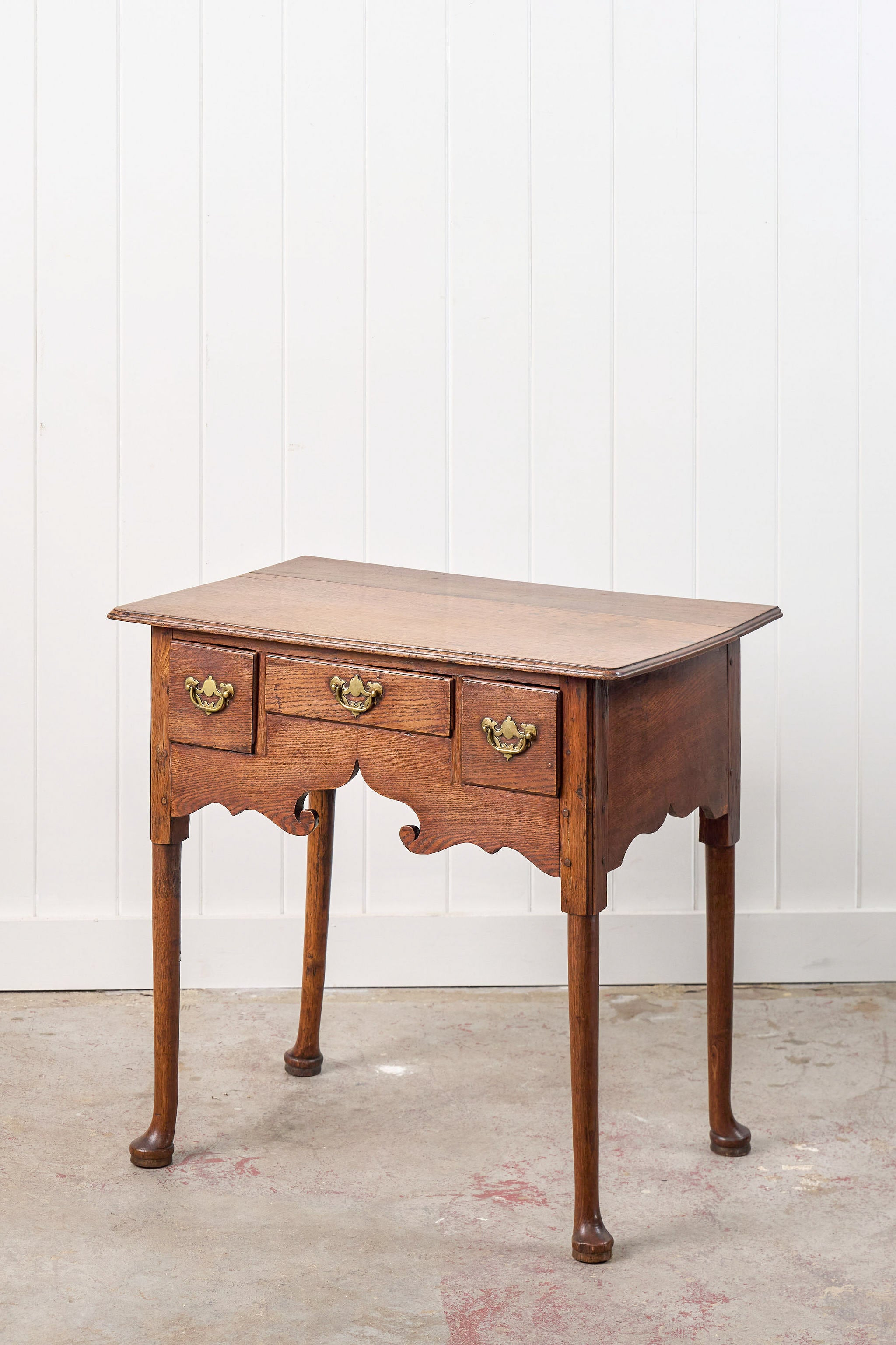 Georgian Period Oak Lowboy