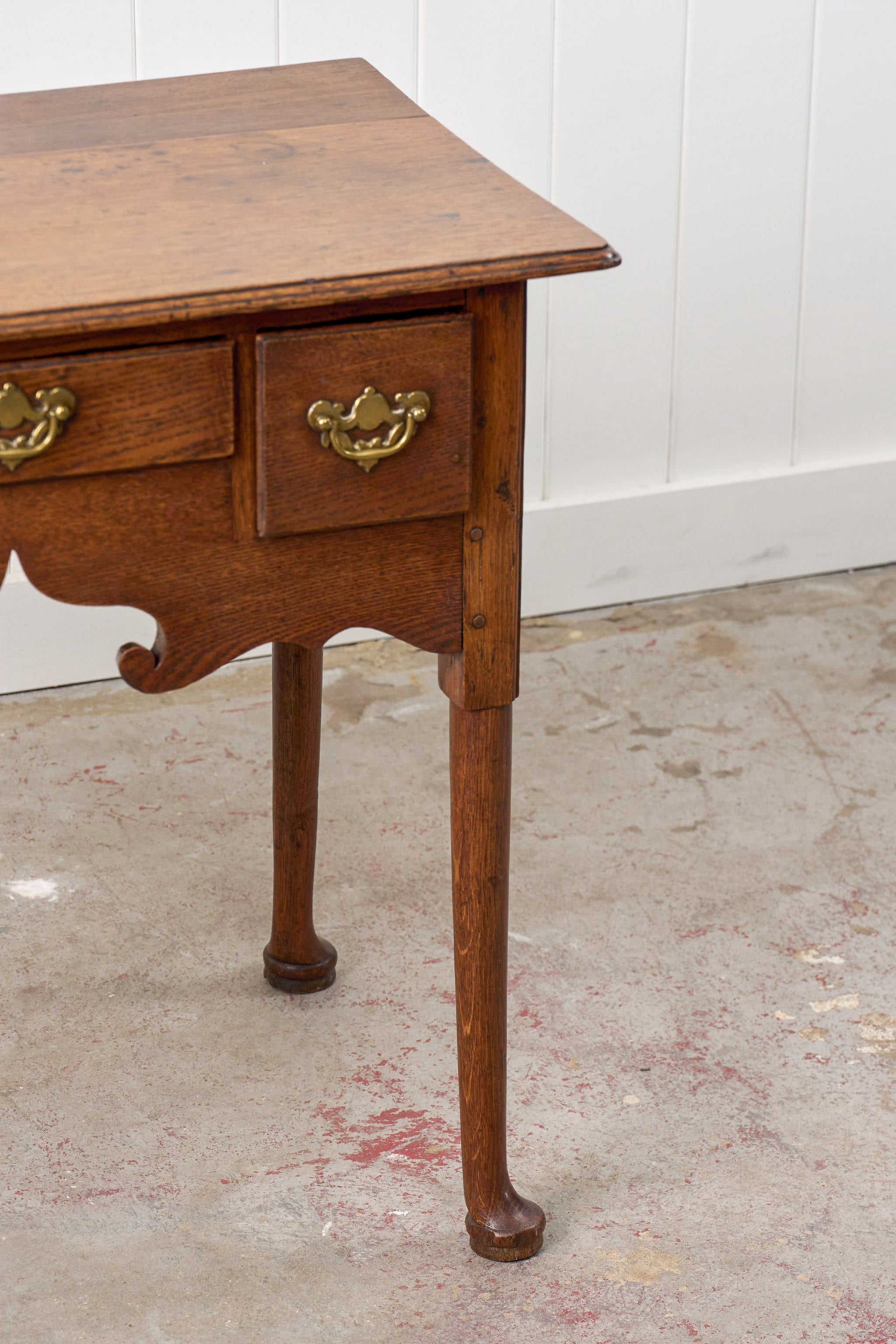Georgian Period Oak Lowboy