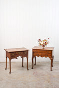 Load image into Gallery viewer, Georgian Oak Lowboy with Original Swan Pulls
