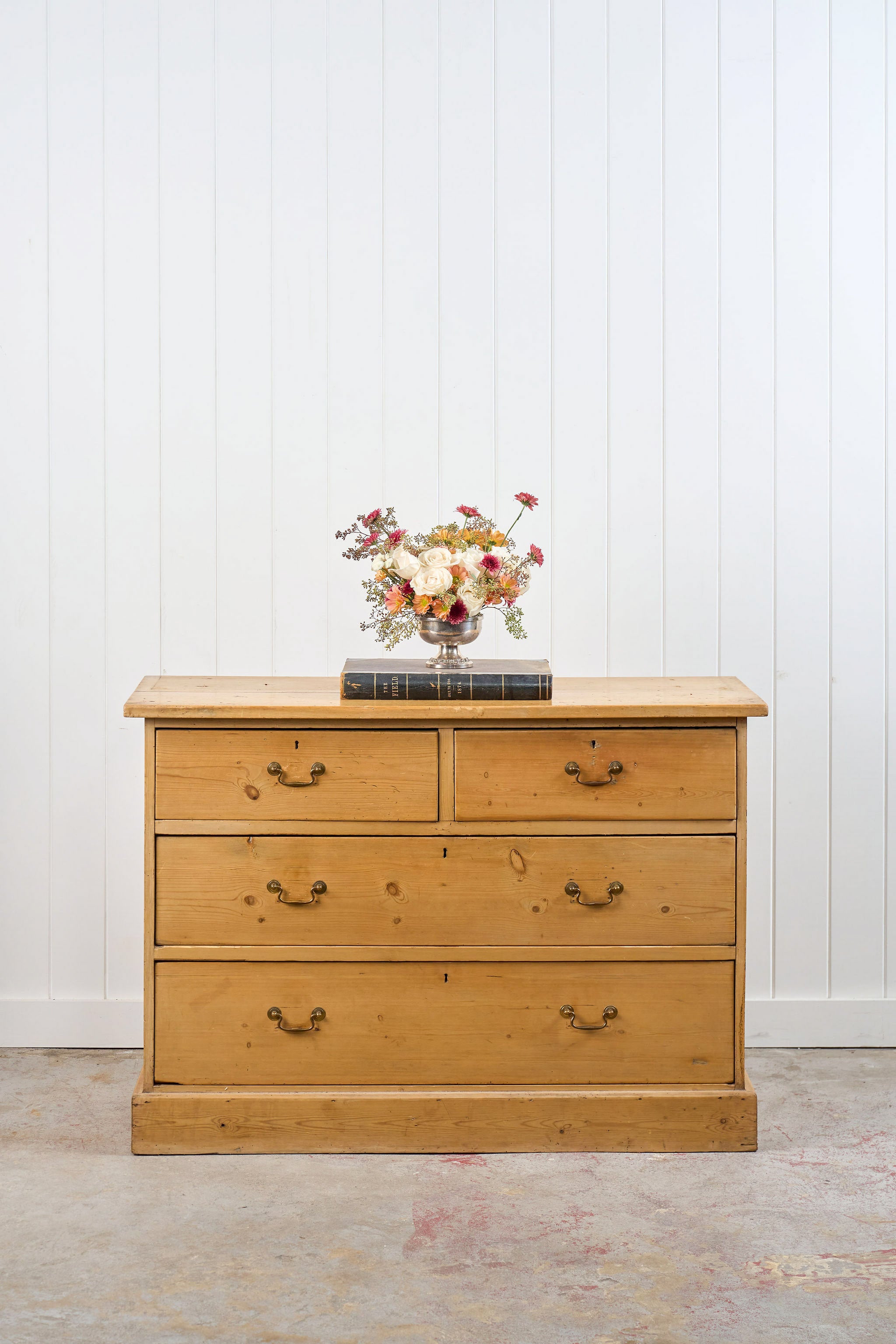 Pine 2 Over 2 Dresser Base/Server