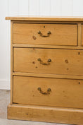 Load image into Gallery viewer, Pine 2 Over 2 Dresser Base/Server
