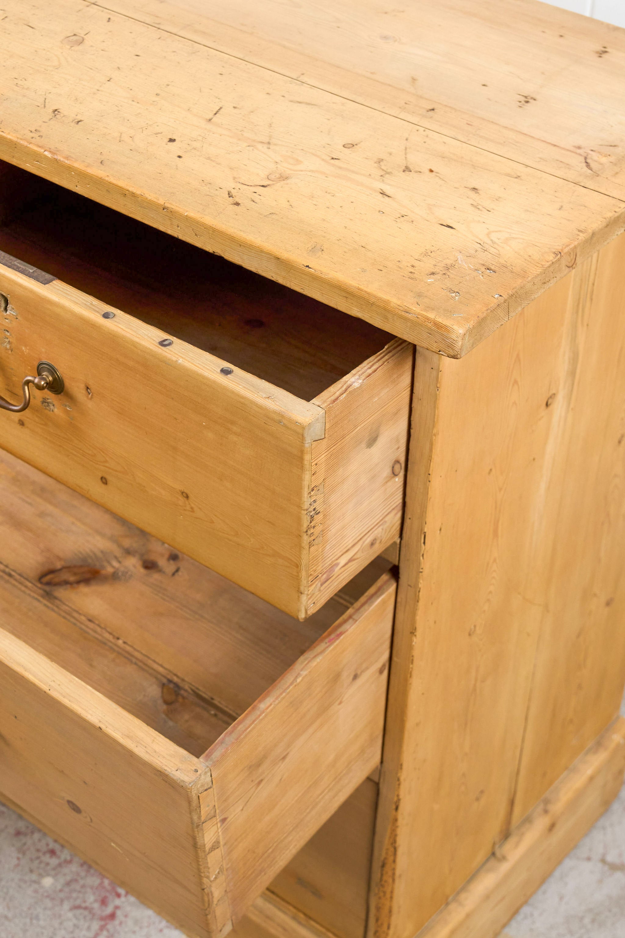 Pine 2 Over 2 Dresser Base/Server