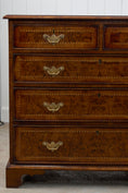 Load image into Gallery viewer, RARE PAIR of 19th Century Burl Walnut Bedside Chests

