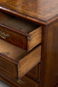 Load image into Gallery viewer, RARE PAIR of 19th Century Burl Walnut Bedside Chests
