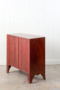 Load image into Gallery viewer, Regency Mahogany 2 Over 2 Bowfront Chest on Splay Feet (c. 1820)
