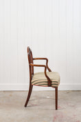 Load image into Gallery viewer, Georgian Cuban Mahogany Shield Back Accent Arm Chair (c. 1790)
