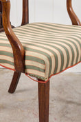 Load image into Gallery viewer, Georgian Cuban Mahogany Shield Back Accent Arm Chair (c. 1790)
