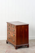 Load image into Gallery viewer, Early Georgian Two Over Three Mahogany Chest Of Drawers/Bedside
