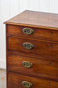 Load image into Gallery viewer, George III Mahogany 4-Drawer Chest of Drawers
