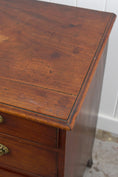 Load image into Gallery viewer, George III Mahogany 4-Drawer Chest of Drawers
