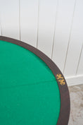 Load image into Gallery viewer, French Parquet Demilune Card Table (c. 1900)
