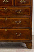 Load image into Gallery viewer, Walnut Period Chest with Contrast Satinwood Banding (c. 1780-1820)
