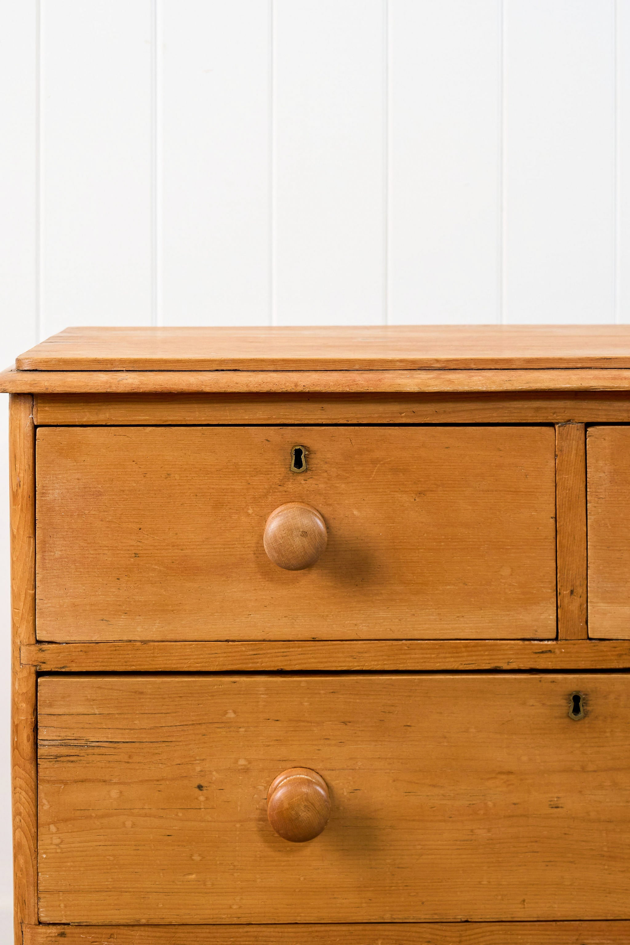 Two Over Two Victorian Pine Chest