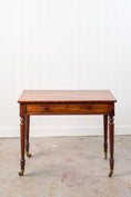 Load image into Gallery viewer, Regency Mahogany 2-Drawer Writing Desk
