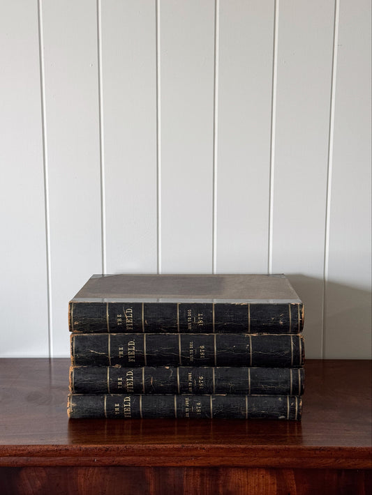Single Volume of 'THE FIELD' | British Gentlemen's Sporting Magazine (Black)