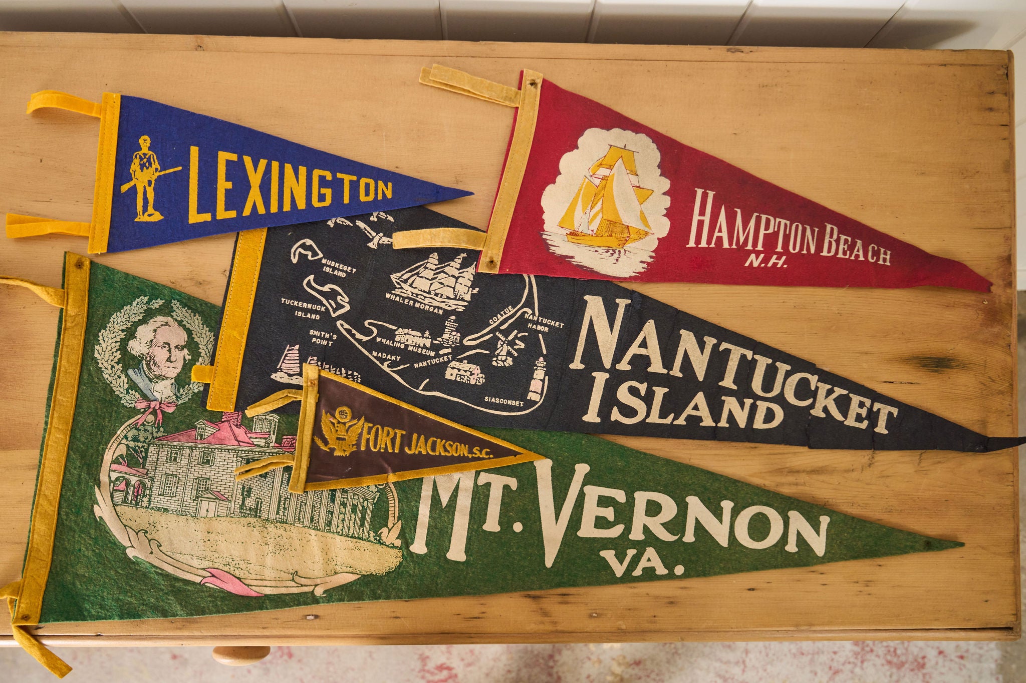Vintage American Pennants
