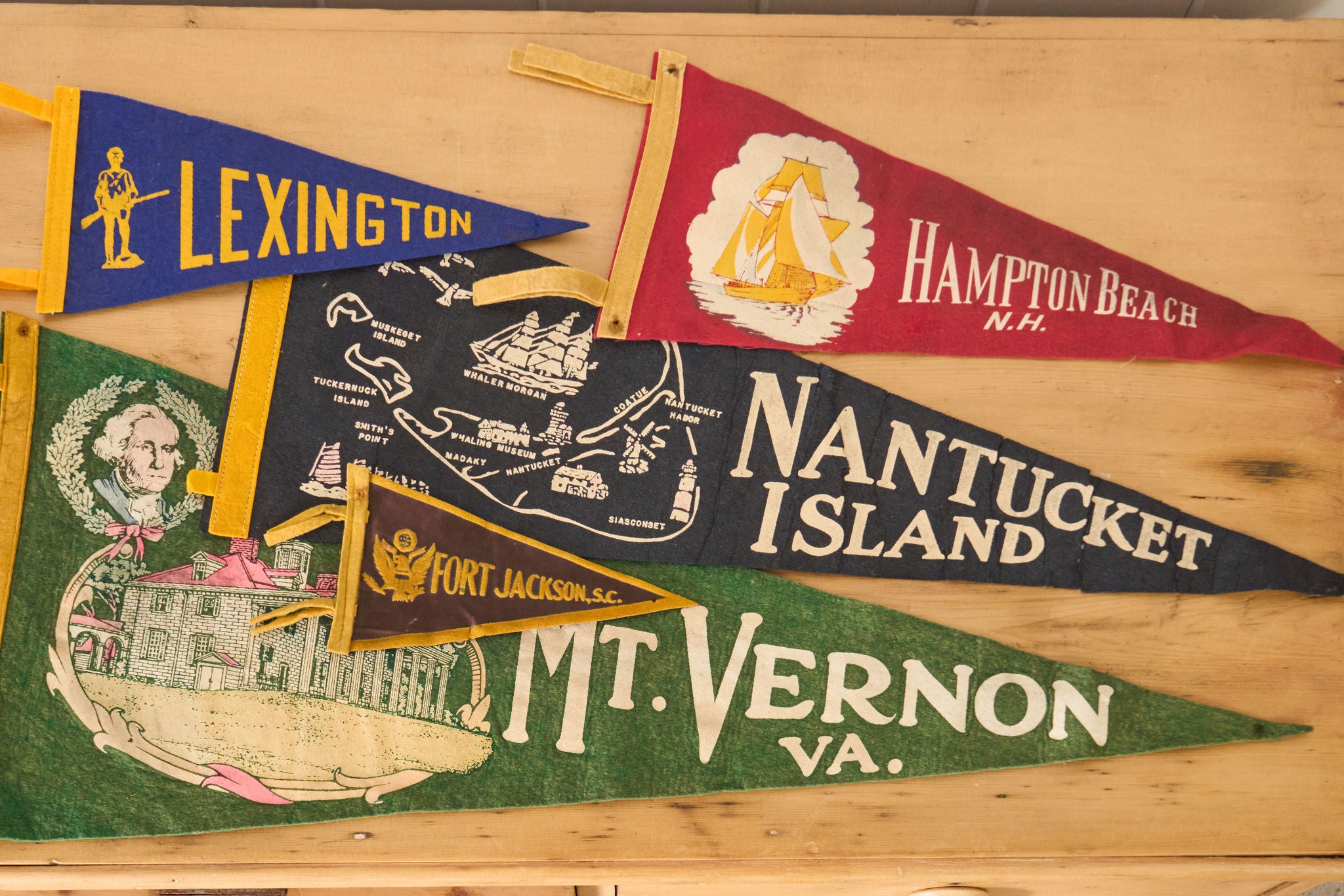 Vintage American Pennants