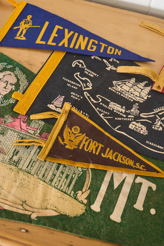 Vintage American Pennants