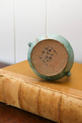 Load image into Gallery viewer, Vintage Handmade Italian Green Handled Candle Holder by Vietri
