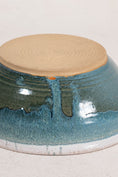 Load image into Gallery viewer, Handmade Studio Pottery Blue Bowl
