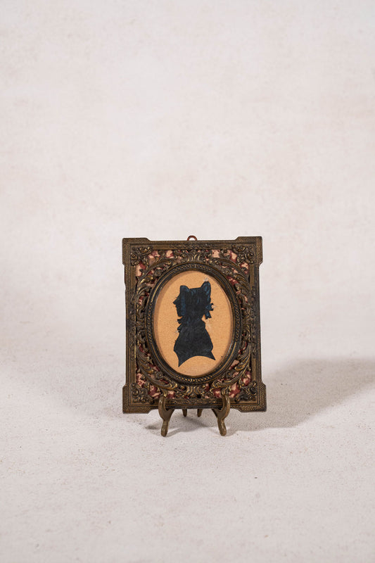 19th Century English Framed Silhouette