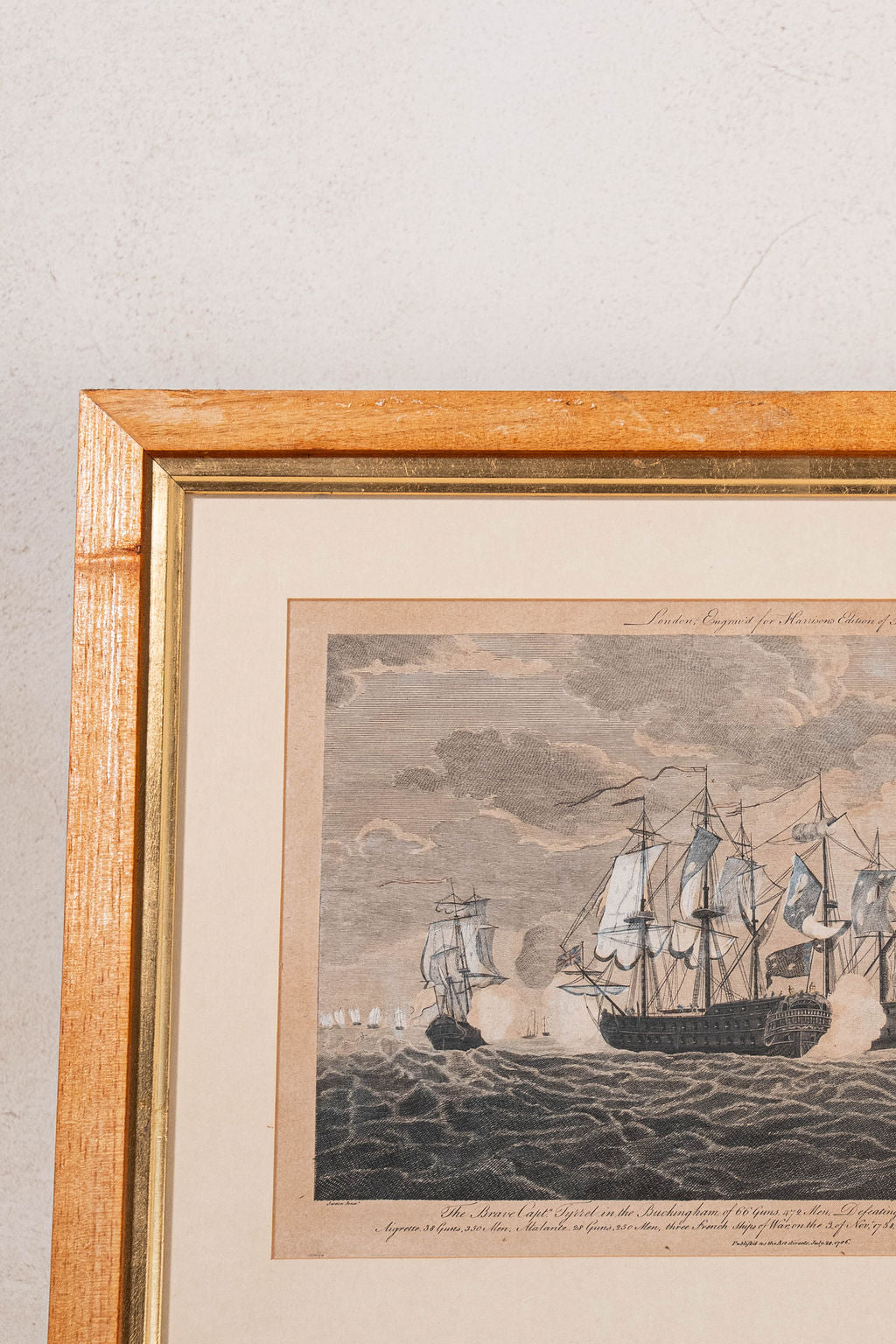 An Original 18th Century English Sailing Engraving | Published in 1786