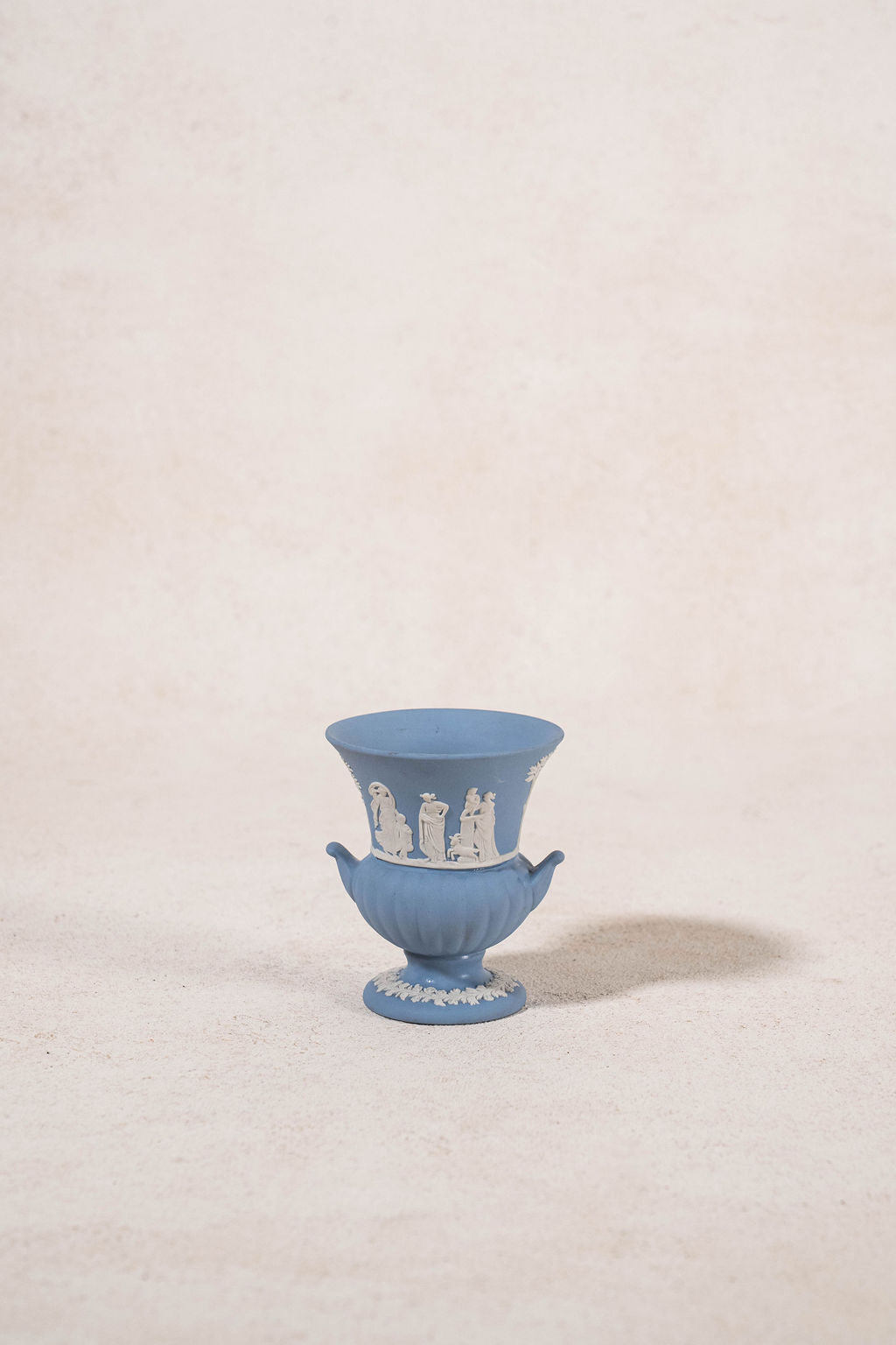 Petite Blue Wedgwood Jasperware Toothpick Urn