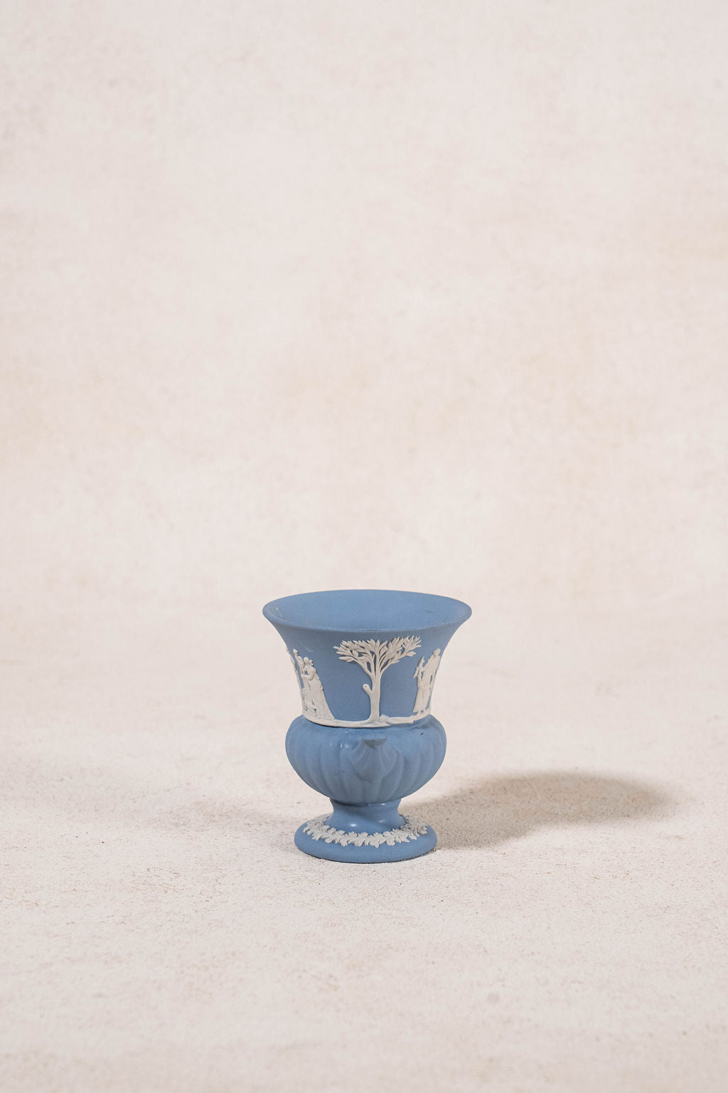Petite Blue Wedgwood Jasperware Toothpick Urn