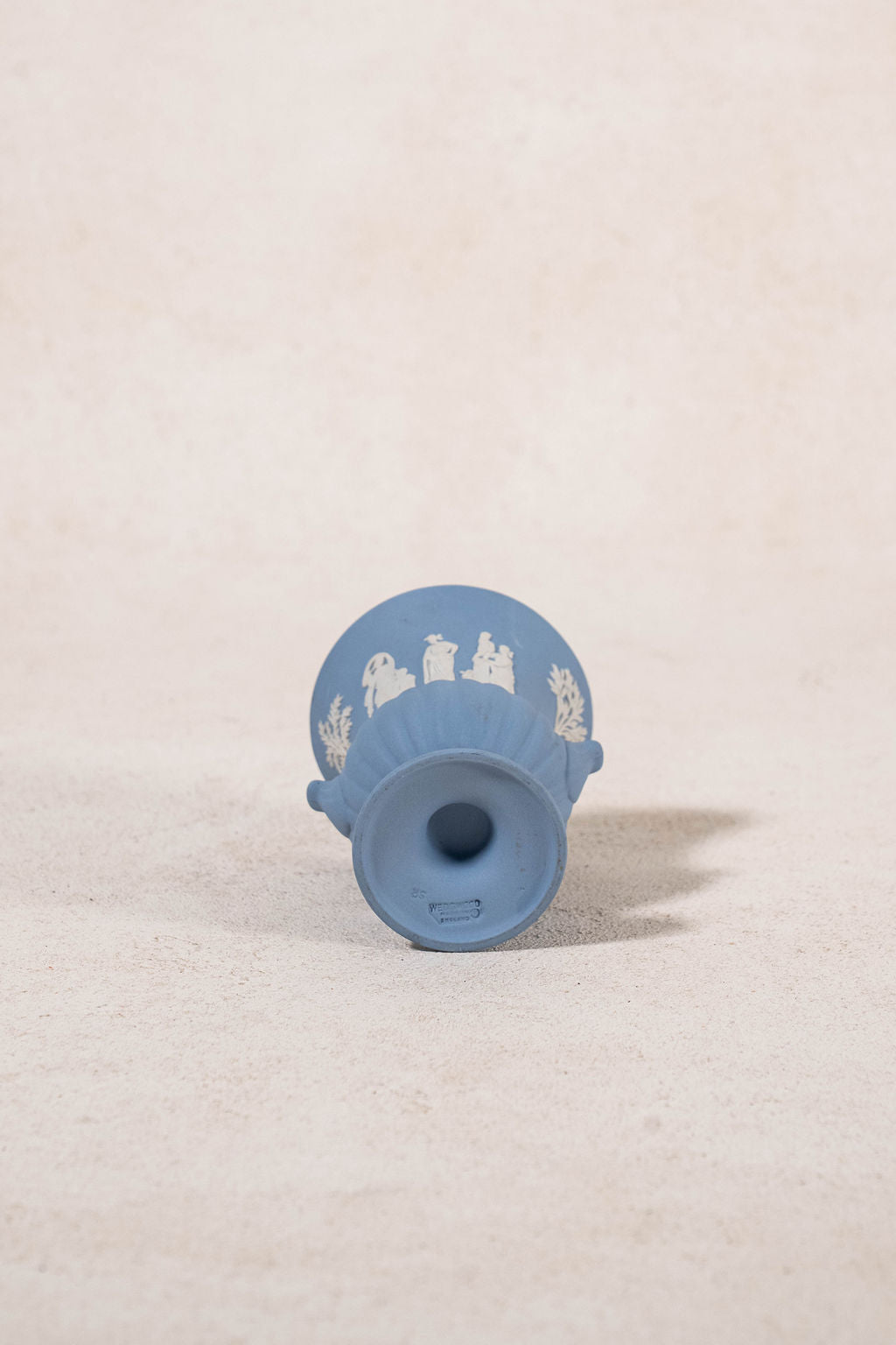 Petite Blue Wedgwood Jasperware Toothpick Urn