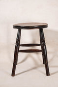 Load image into Gallery viewer, 19th Century Oak Joint Stool with Stretchers
