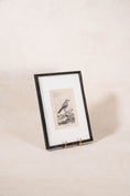 Load image into Gallery viewer, 18th Century Copper Plated Bird Engraving by Buffon in Custom Faux Bamboo Frame (c. 1790)
