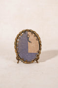 Load image into Gallery viewer, Antique French Brass Oval Rope Frame | Wall Hanging
