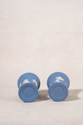 Load image into Gallery viewer, Wedgwood Blue Jasperware Fluted Vase
