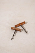 Load image into Gallery viewer, Antique English Bamboo Handle Corkscrew (c. 1900)
