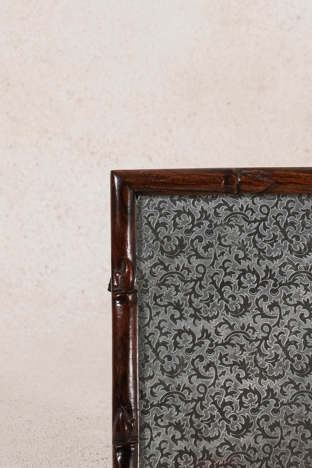 Vintage Brown Bamboo Frame