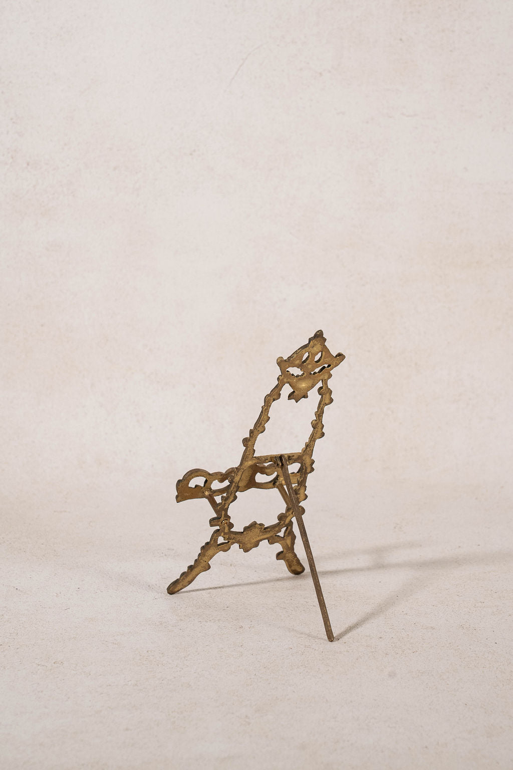 Vintage Brass Easel / Picture Stand