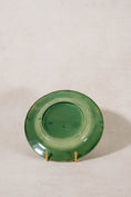 Load image into Gallery viewer, 19th Century Kelly Green Majolica Leaf Plate
