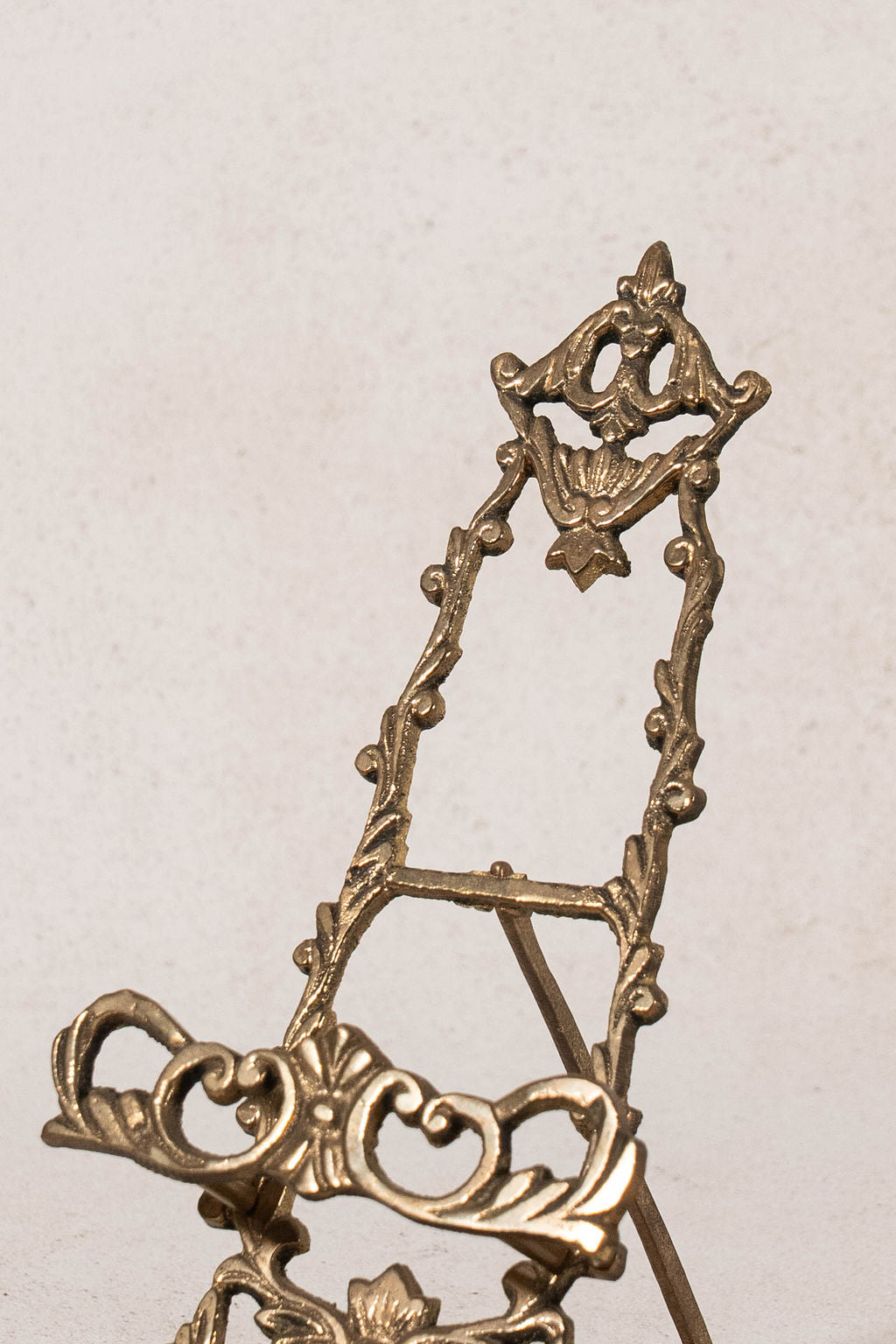 Vintage Brass Easel / Picture Stand