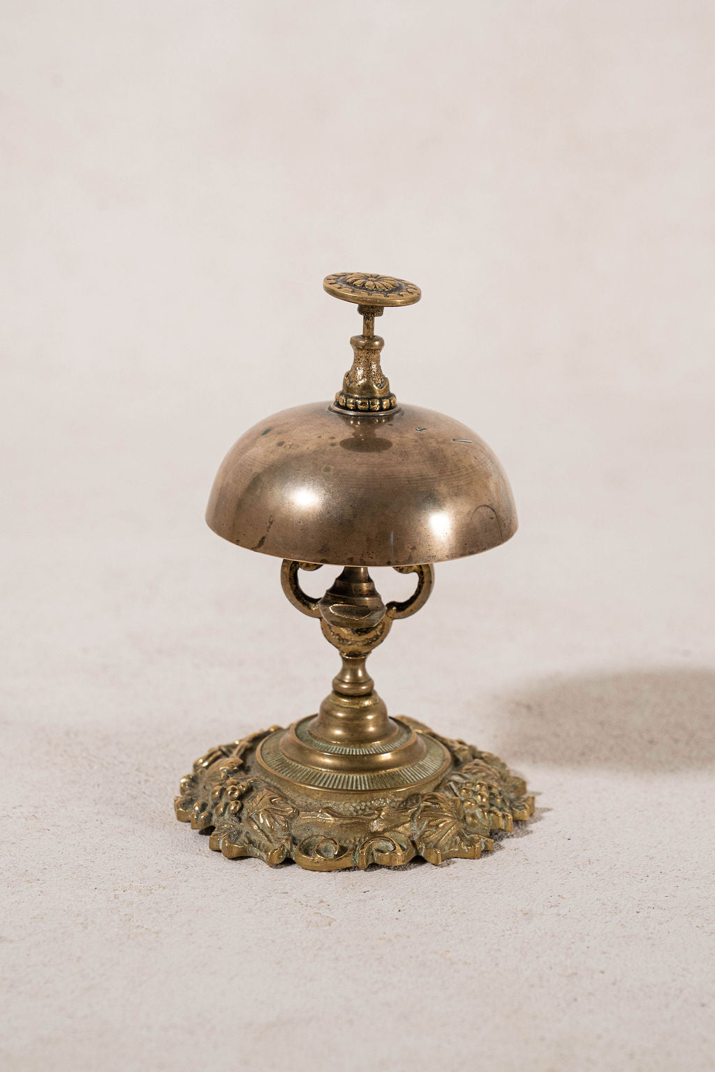 Victorian Brass Counter Bell (c.1880)