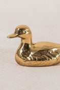 Load image into Gallery viewer, Vintage Brass Duck
