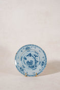 Load image into Gallery viewer, 18th Century Blue + White Delft Plate
