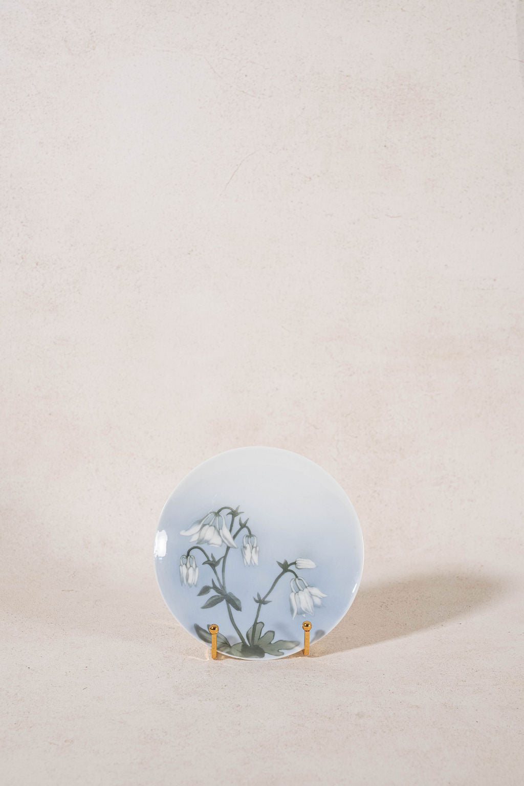 Royal Copenhagen Art Nouveau Snowdrop Floral Plate