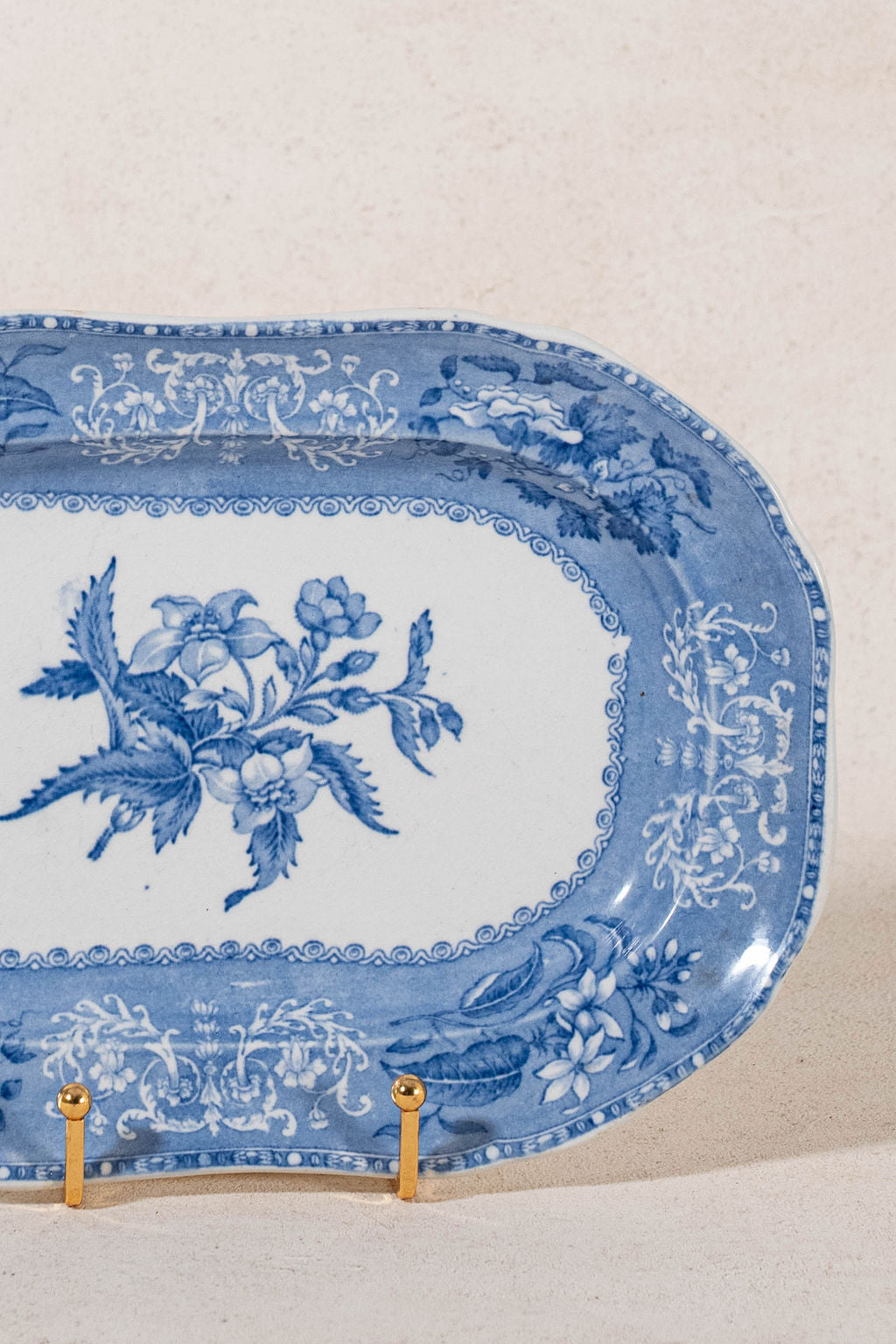 PAIR of Spode Camilla Rose Vegetable Dish (c. 1915)