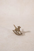 Load image into Gallery viewer, Petite Brass Rocking Horse
