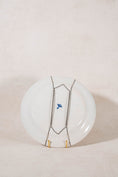 Load image into Gallery viewer, Antique Minton Delft Large Round Serving Platter (wall bracket included)
