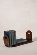 Load image into Gallery viewer, Victorian Rosewood Book Slide with Brass Details (c. 1880)
