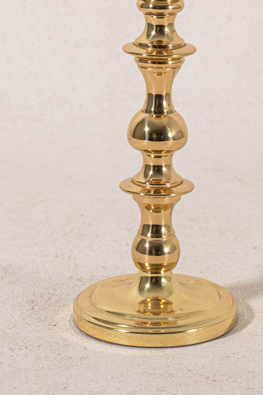 Baldwin Lacquered Brass 7.5”H Candlestick